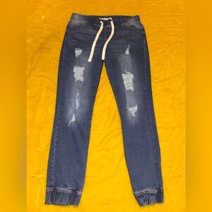 Celebrity Pink Jean Denim Joggers Jeans